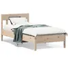 Image de vidaXL Cadre de lit sans matelas 90x200 cm bois de pin massif