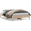 Image de vidaXL Cadre de lit sans matelas 140x200 cm bois massif de pin