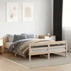 Image de vidaXL Cadre de lit sans matelas 120x200 cm bois de pin massif
