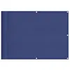 Image de vidaXL Écran de Balcon, Brise-Vue de Jardin, Écran de Protection, Écran d'Intimité Terrasse Extérieur, Bleu 75x700 cm 100% Polyester Oxford