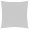 Image de vidaXL Voile d'ombrage Gris Clair 7x7 m 100% Polyester Oxford, bâche de Voile d'ombrage, auvent d'ombrage, auvent de fête, Voile d'ombrage de Patio