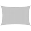 Image de vidaXL Voile d'ombrage Gris Clair 3x2 m 100% Polyester Oxford, bâche de Voile d'ombrage, auvent d'ombrage, auvent de fête, Voile d'ombrage de Patio
