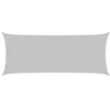 Image de vidaXL Voile d'ombrage Gris Clair 5x2 m 100% Polyester Oxford, bâche de Voile d'ombrage, auvent d'ombrage, auvent de fête, Voile d'ombrage de Patio