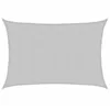 Image de vidaXL Voile d'ombrage Gris Clair 5x3,5 m 100% Polyester Oxford, bâche de Voile d'ombrage, auvent d'ombrage, auvent de fête, Voile d'ombrage de Patio