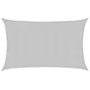 Image de vidaXL Voile d'ombrage Gris Clair 8x5 m 100% Polyester Oxford, bâche de Voile d'ombrage, auvent d'ombrage, auvent de fête, Voile d'ombrage de Patio