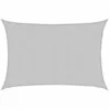 Image de vidaXL Voile d'ombrage Gris Clair 7x6 m 100% Polyester Oxford, bâche de Voile d'ombrage, auvent d'ombrage, auvent de fête, Voile d'ombrage de Patio
