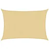 Image de vidaXL Voile d'ombrage Sable 3x2 m 100% Polyester Oxford, bâche de Voile d'ombrage, auvent d'ombrage, auvent de fête, Voile d'ombrage de Patio