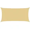 Image de vidaXL Voile d'ombrage Sable 3,5x2 m 100% Polyester Oxford, bâche de Voile d'ombrage, auvent d'ombrage, auvent de fête, Voile d'ombrage de Patio