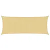 Image de vidaXL Voile d'ombrage Sable 5x2 m 100% Polyester Oxford, bâche de Voile d'ombrage, auvent d'ombrage, auvent de fête, Voile d'ombrage de Patio