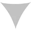 Image de vidaXL Voile d'ombrage Gris Clair 2x2x2 m 100% Polyester Oxford, bâche de Voile d'ombrage, auvent d'ombrage, auvent de fête, Voile d'ombrage de Patio