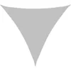 Image de vidaXL Voile d'ombrage Gris Clair 3,6x3,6x3,6 m 100% Polyester Oxford, bâche de Voile d'ombrage, auvent d'ombrage, auvent de fête