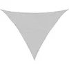 Image de vidaXL Voile d'ombrage Gris Clair 3x3x4,24 m 100% Polyester Oxford, bâche de Voile d'ombrage, auvent d'ombrage, auvent de fête