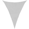 Image de vidaXL Voile d'ombrage Gris Clair 3x4x4 m 100% Polyester Oxford, bâche de Voile d'ombrage, auvent d'ombrage, auvent de fête, Voile d'ombrage de Patio