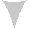 Image de vidaXL Voile d'ombrage Gris Clair 4x5x5 m 100% Polyester Oxford, bâche de Voile d'ombrage, auvent d'ombrage, auvent de fête, Voile d'ombrage de Patio