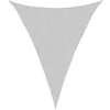 Image de vidaXL Voile d'ombrage Gris Clair 5x6x6 m 100% Polyester Oxford, bâche de Voile d'ombrage, auvent d'ombrage, auvent de fête, Voile d'ombrage de Patio