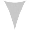 Image de vidaXL Voile d'ombrage Gris Clair 5x7x7 m 100% Polyester Oxford, bâche de Voile d'ombrage, auvent d'ombrage, auvent de fête, Voile d'ombrage de Patio