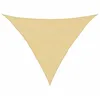 Image de vidaXL Voile d'ombrage Sable 2,5x2,5x3,5 m 100% Polyester Oxford, bâche de Voile d'ombrage, auvent d'ombrage, auvent de fête