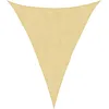 Image de vidaXL Voile pare-soleil sable 3 x 4 x 4 m 100 % polyester Oxford