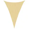 Image de vidaXL Voile d'ombrage Sable 5x7x7 m 100% Polyester Oxford, bâche de Voile d'ombrage, auvent d'ombrage, auvent de fête, Voile d'ombrage de Patio