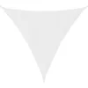 Image de vidaXL Voile d'ombrage Blanc 2x2x2 m 100% Polyester Oxford, bâche de Voile d'ombrage, auvent d'ombrage, auvent de fête, Voile d'ombrage de Patio