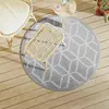 Image de vidaXL Tapis d'extérieur ARAKIL gris Ø120 cm PP