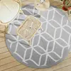Image de vidaXL Tapis d'extérieur ARAKIL gris Ø160 cm PP