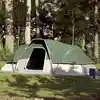 Image de vidaXL Tente familiale à dôme 9 personnes vert imperméable