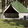 Image de vidaXL Tente familiale tipi 8 personnes vert imperméable