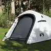 Image de vidaXL Tente de camping tunnel 3 personnes tissu occultant imperméable