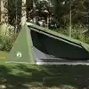 Image de vidaXL Tente de camping tunnel 1 personne vert imperméable