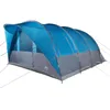 Image de vidaXL Tente de Camping Tunnel 7 Personnes Bleu imperméable, Tente, Tente de Jardin, abri extérieur, Tente de Camping, abri de Camping, abri de Jardin