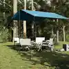 Image de vidaXL Bâche de camping bleu 300x294 cm imperméable