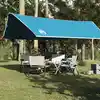 Image de vidaXL Bâche de camping bleu 500x294 cm imperméable