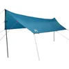 Image de vidaXL Bâche de Camping Bleu 460x305x210 cm imperméable, bâche, bâche imperméable, bâche de Camping légère, bâche d’abri, bâche d’abri de Camping