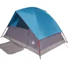 Image de vidaXL Tente de Camping à dôme 2 Personnes Bleu imperméable