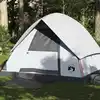 Image de vidaXL Tente de camping à dôme 4 personnes tissu occultant imperméable
