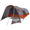 Image de vidaXL Tente familiale Tunnel 8 Personnes Gris imperméable