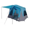 Image de vidaXL Tente de Camping de Cabine 5 Personnes Bleu imperméable