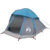 Image de vidaXL Tente de Camping à dôme 1 Personne Bleu imperméable