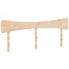 Image de vidaXL Tête de Lit, Tête de Lit avec Pieds, Meuble de Chambre à Coucher, Accessoire de Lit Double, Tête de Cadre de Lit, 200 cm Bois Massif de Pin