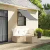 Image de vidaXL Auvent rétractable anthracite 150x150 m tissu et acier