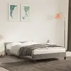 Image de vidaXL Cadre de lit sans matelas gris clair 120x190 cm velours