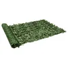 Image de vidaXL Brise-Vue de Balcon avec Feuilles, Clôture Artificielle, Clôture d'Intimité, Écran de Jardin Terrasse Patio Cour, Vert Foncé 300x150 cm