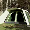 Image de vidaXL Tente familiale avec porche 9 personnes vert dégagement rapide