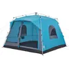 Image de vidaXL Tente familiale Cabine 7 Personnes Bleu dégagement Rapide, Tente, Tente de Jardin, abri extérieur, Tente de Camping, abri de Camping