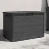 Image de vidaXL Boîte à coussins d'extérieur anthracite 77,5x44,5x53 cm PP
