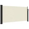 Image de vidaXL Auvent Latéral Rétractable, Brise-Vue de Jardin, Écran de Protection, Écran de Balcon Terrasse Arrière-Cour Extérieur, Crème 100x300 cm