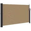 Image de vidaXL Auvent latéral rétractable Taupe 117x300 cm, écran d’intimité de Jardin, Brise-Vue de Balcon, écran d'extérieur, Brise-Vue d'extérieur