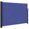 Image de vidaXL Auvent Latéral Rétractable, Brise-Vue de Jardin, Écran de Protection, Écran de Balcon Terrasse Arrière-Cour Extérieur, Bleu 140x300 cm
