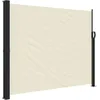 Image de vidaXL Auvent Latéral Rétractable, Brise-Vue de Jardin, Écran de Protection, Écran de Balcon Terrasse Arrière-Cour Extérieur, Crème 160x300 cm